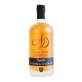 Aval Dor Cornish Rhubarb & Ginger Gin 70cl thumbnail