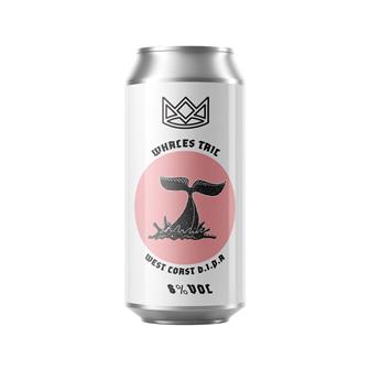 Cornish Crown Whales Tail West Coast DIPA 8% 440ml thumbnail