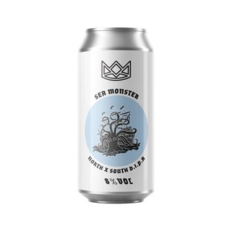 Cornish Crown Sea Monster North x South DIPA 8% 440ml thumbnail
