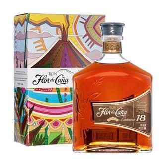 Flor de Cana Rum 18 Year Old Rum 70cl thumbnail