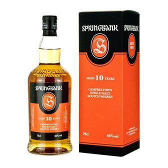 Springbank 10 Year Old Single Malt Whisky 70cl thumbnail