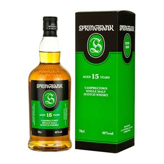 Springbank 15 Year Old Single Malt Whisky 70cl thumbnail
