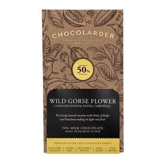 Chocolarder Wild Gorse Flower milk Chocolate 50% 70g thumbnail