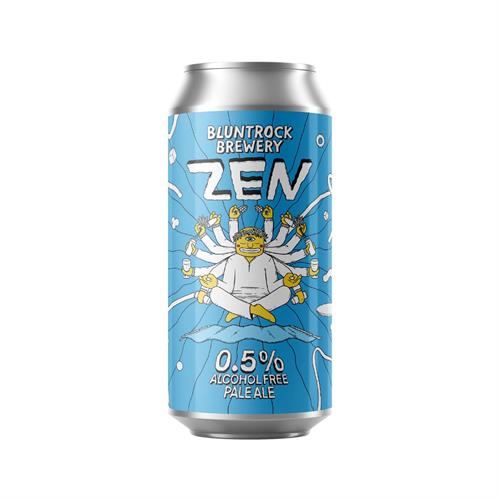 Bluntrock Brewery Zen Alcohol Free Pale Ale 0.5% 440ml thumbnail