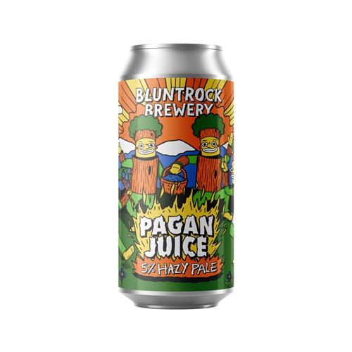 Bluntrock Brewery Pagan Juice Hazy Pale Ale 5% 440ml thumbnail