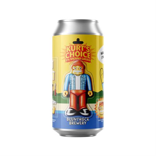 Bluntrock Brewery Kurt's Choice Vienna Lager 5% 440ml thumbnail