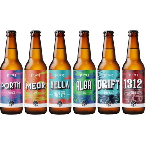 St Ives Brewery x 12 Mixed Beer Case thumbnail