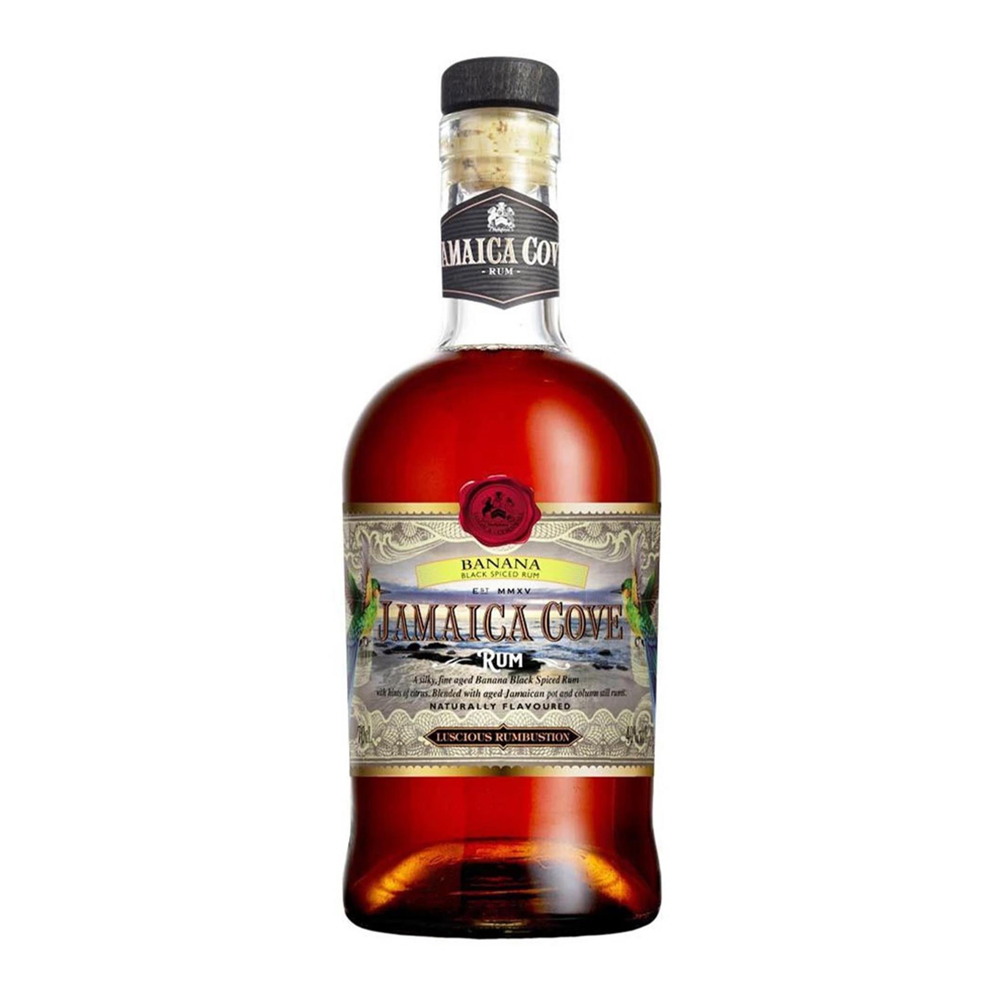 Jamaica Cove Banana Black Spiced Rum 70cl
