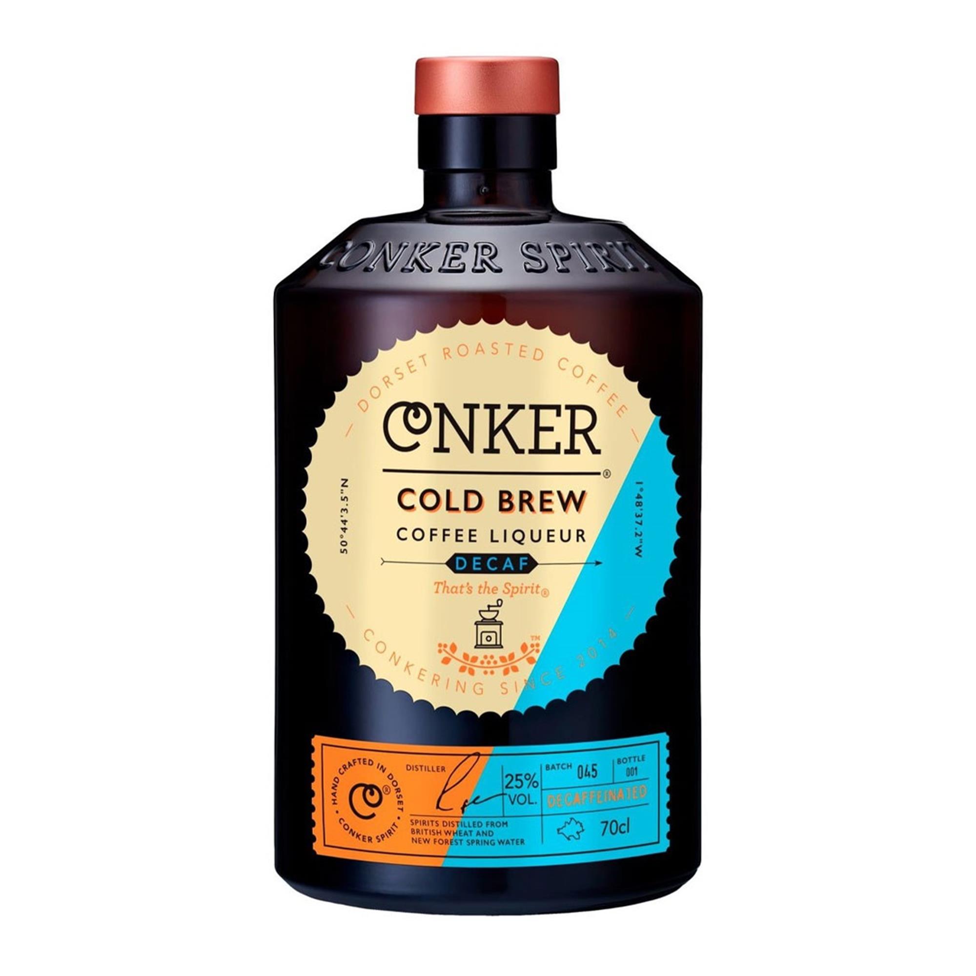 Conker Cold Brew Decaf Coffee Liqueur 70cl