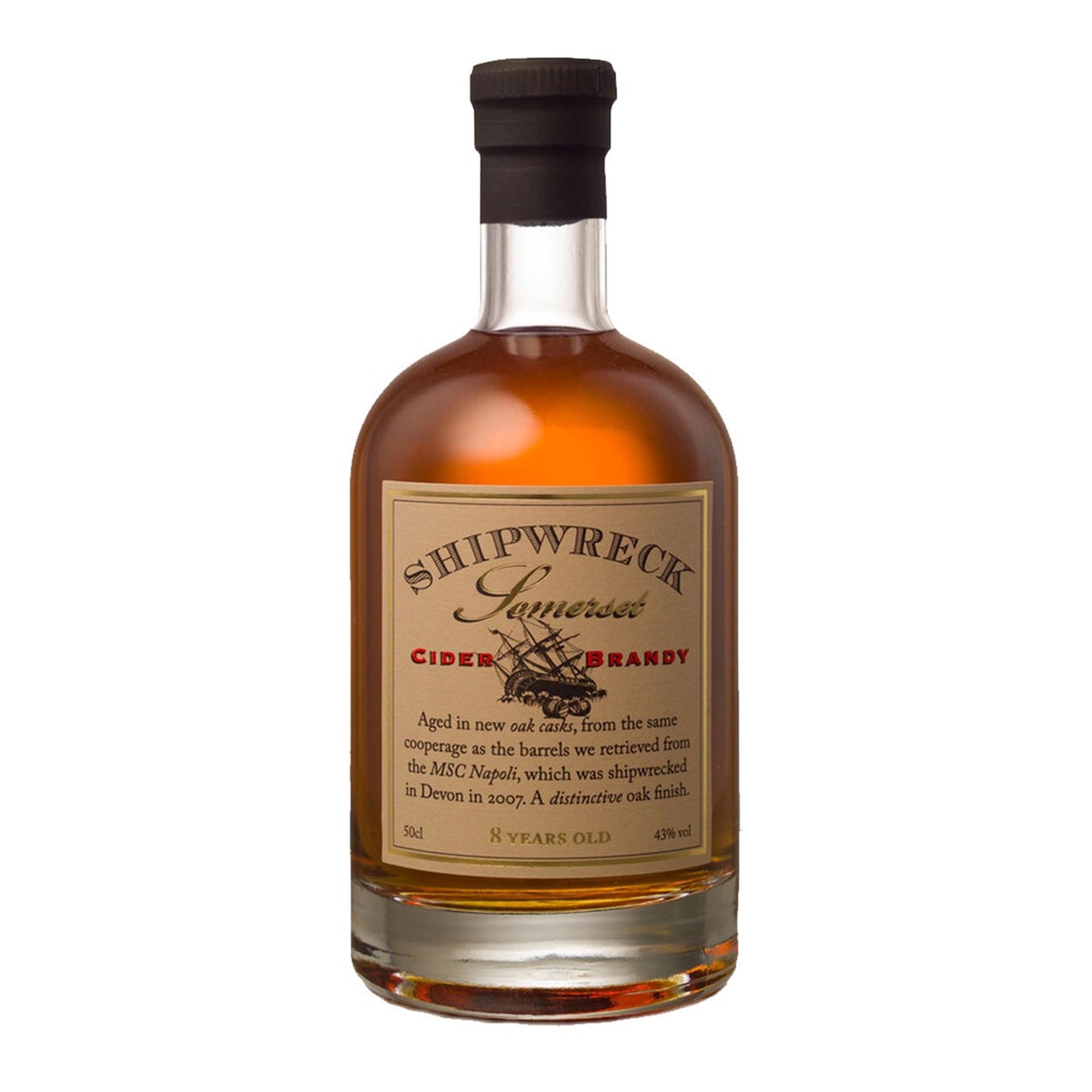 Somerset Shipwreck 8 Year Old Cider Brandy 50cl