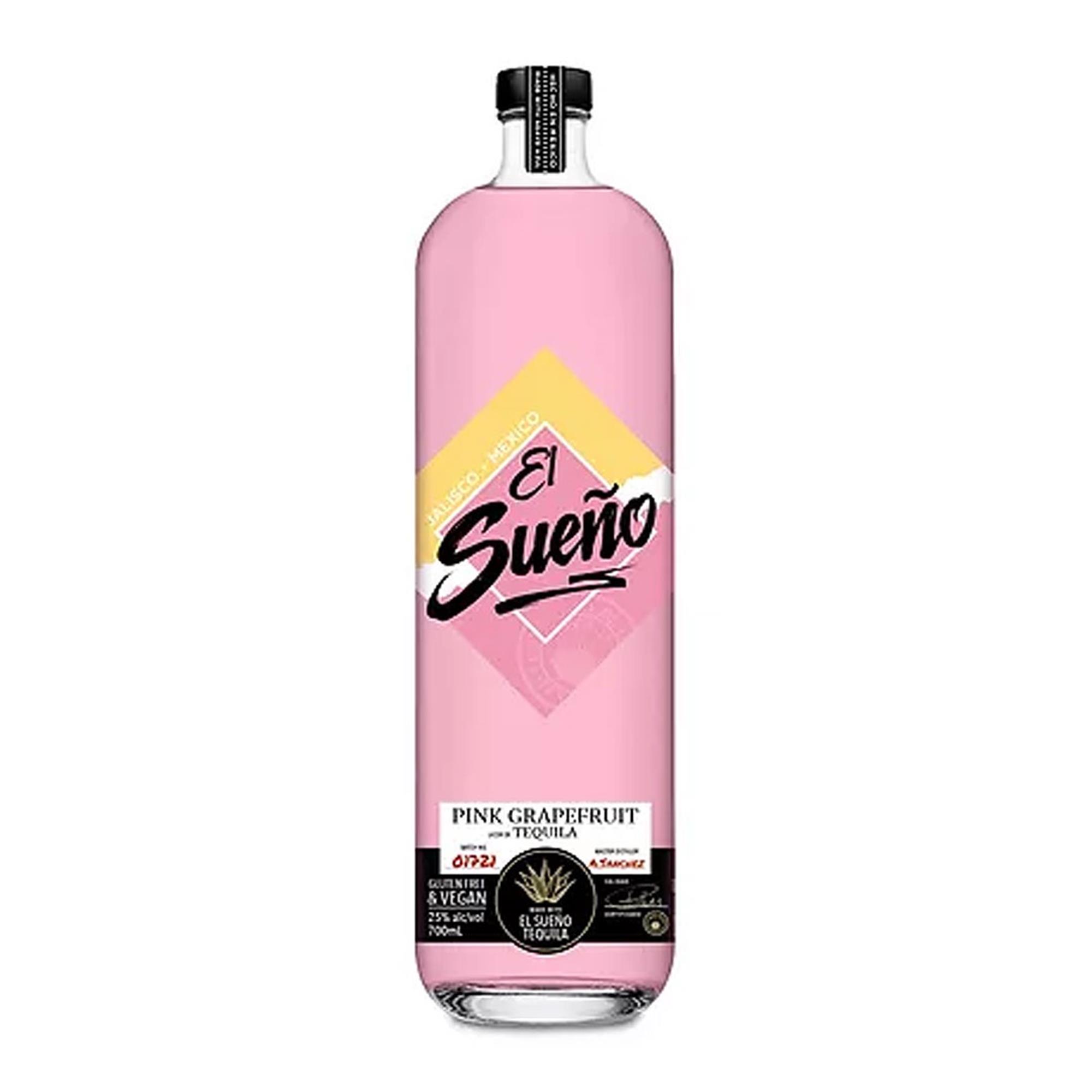 El Sueno Pink Grapefruit Tequila Liqueur 70cl