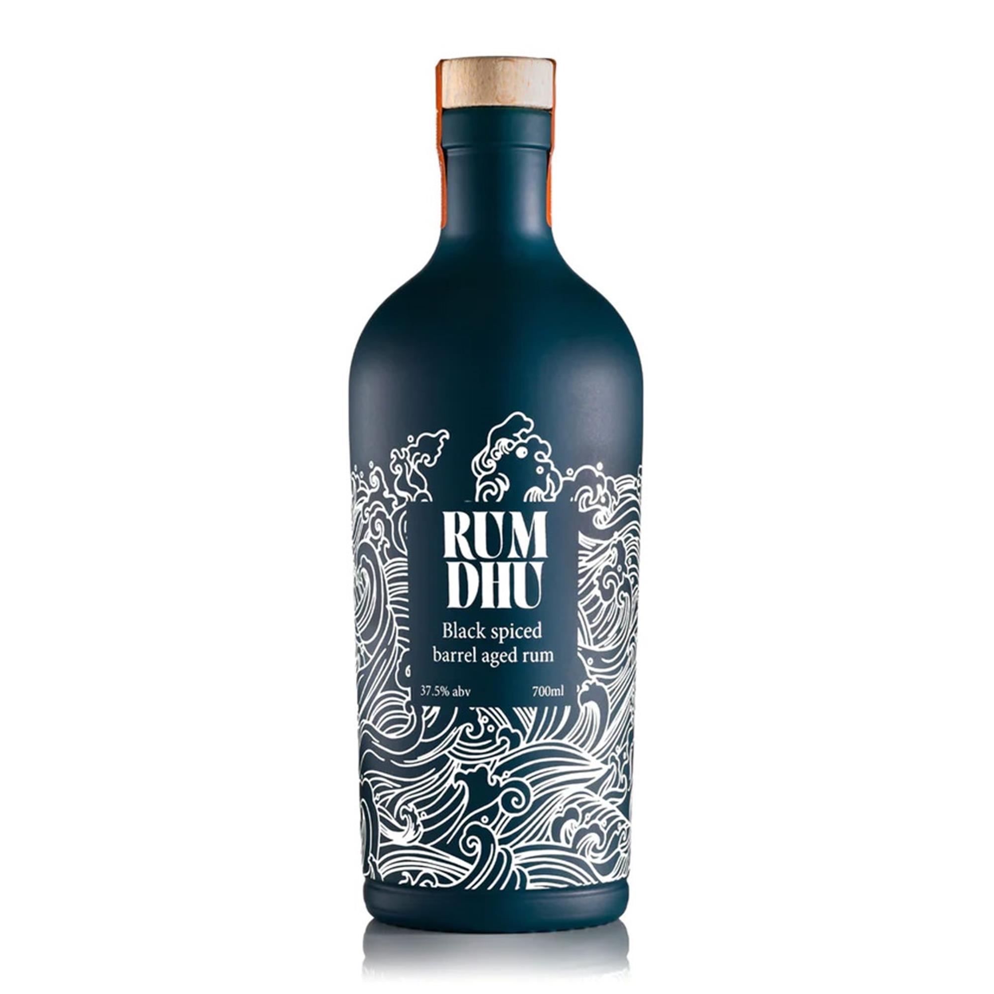 Rum Dhu Black Spiced Barrel Aged Cornish Rum 70cl