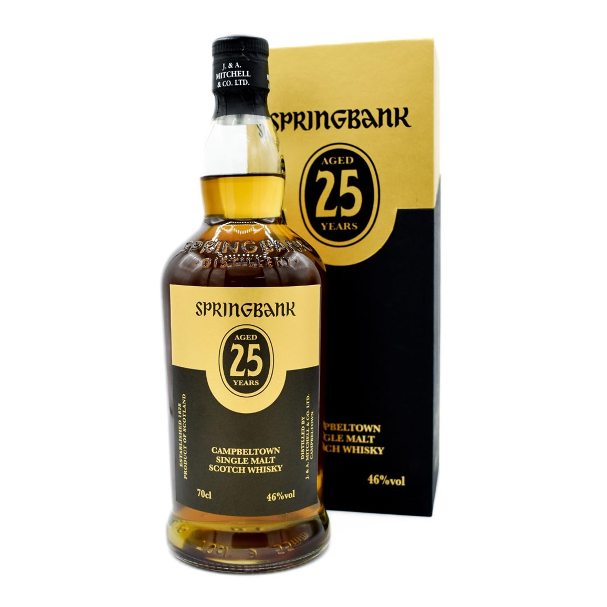 Springbank 25 Year Old Single Malt 2024 Release 70cl