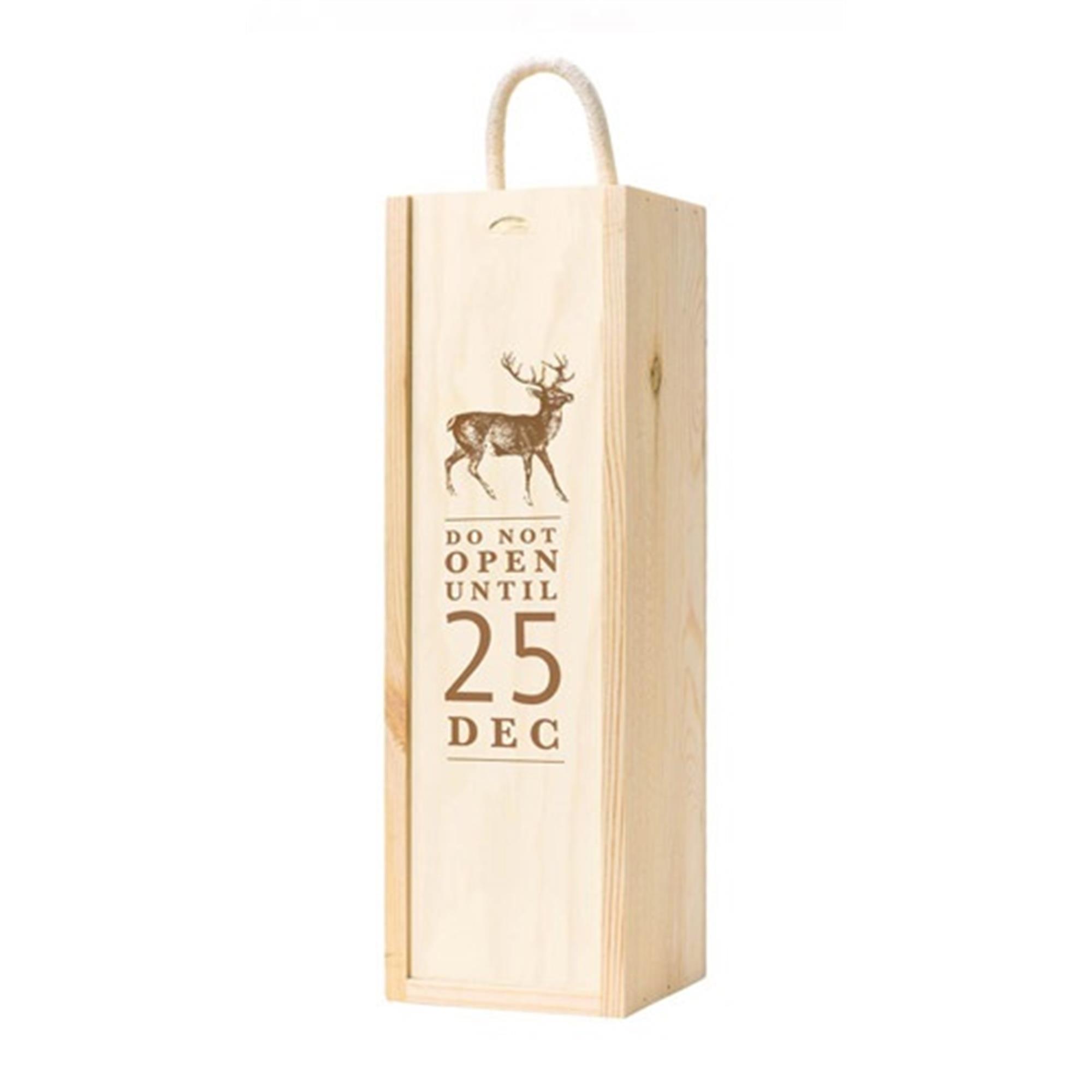 Christmas gift box custom christmas eve box for family wood keepsake b – woodpresentstudio Christmas Wooden Gift Box