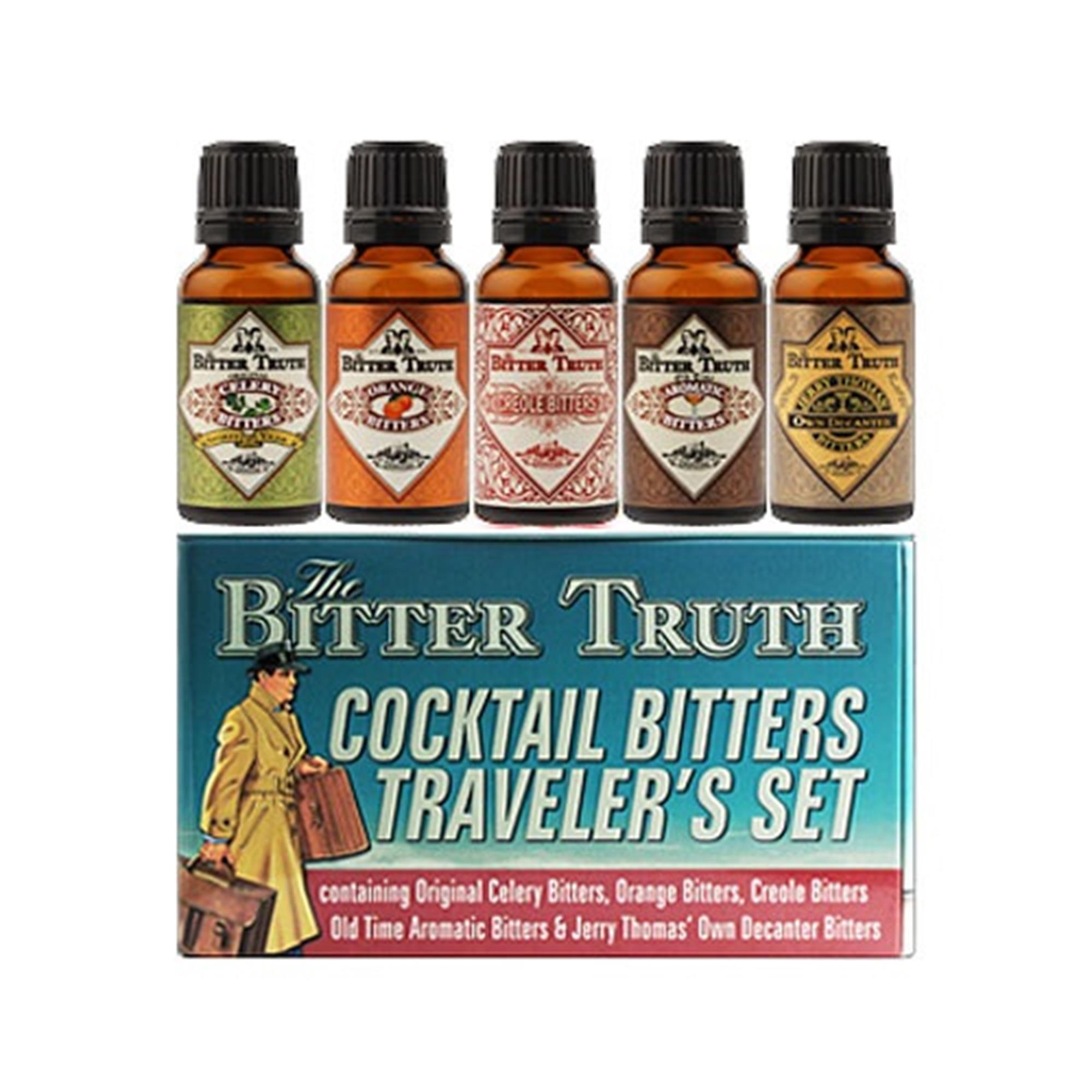 The Bitter Truth Cocktail Bitters Travellers Set 5x20ml