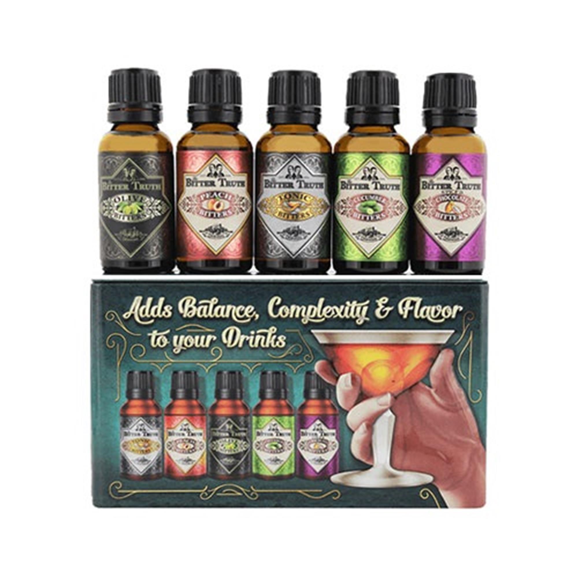 The Bitter Truth Cocktail Bitters Bar Pack Set 5x20ml