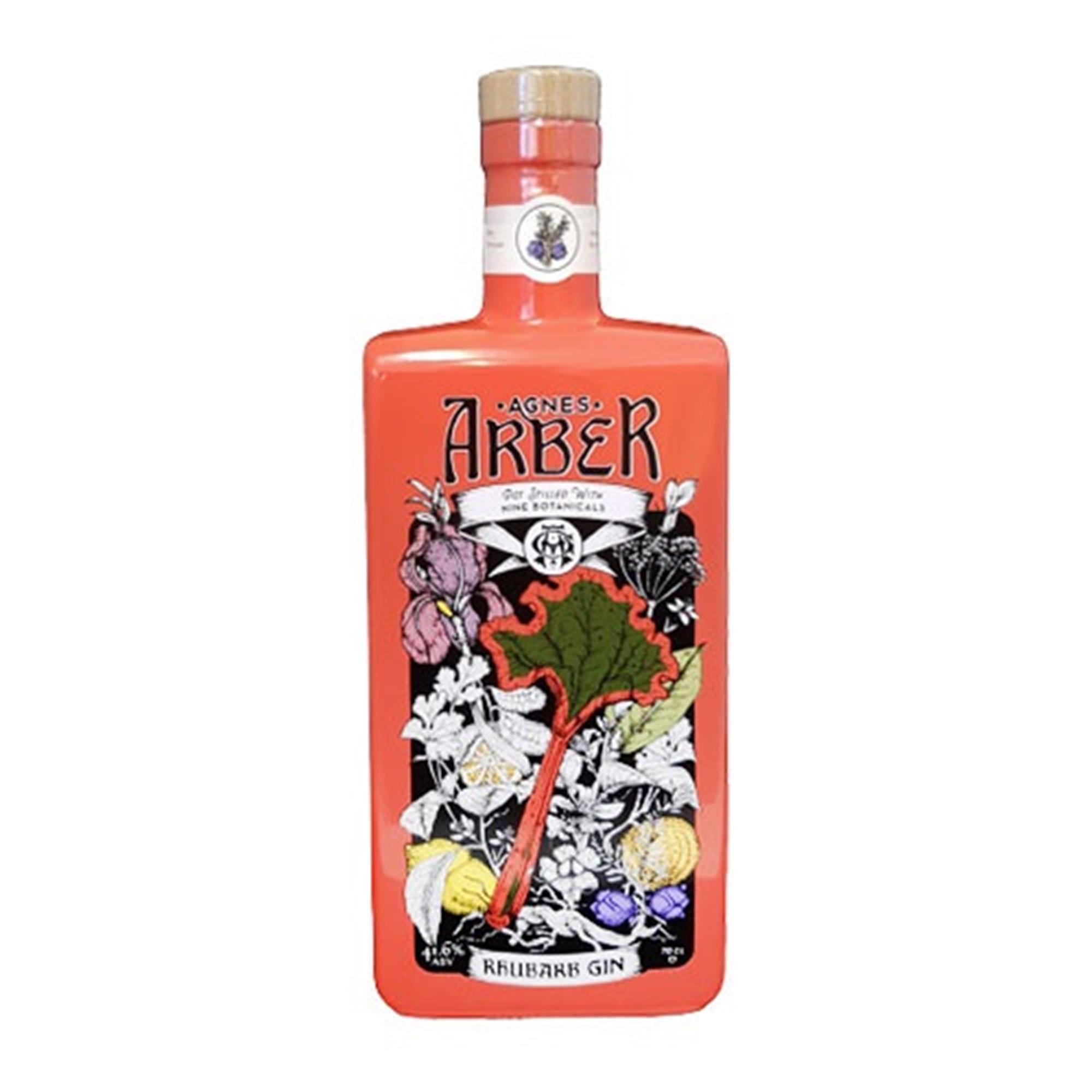 Agnes Arber Rhubarb Gin 70cl