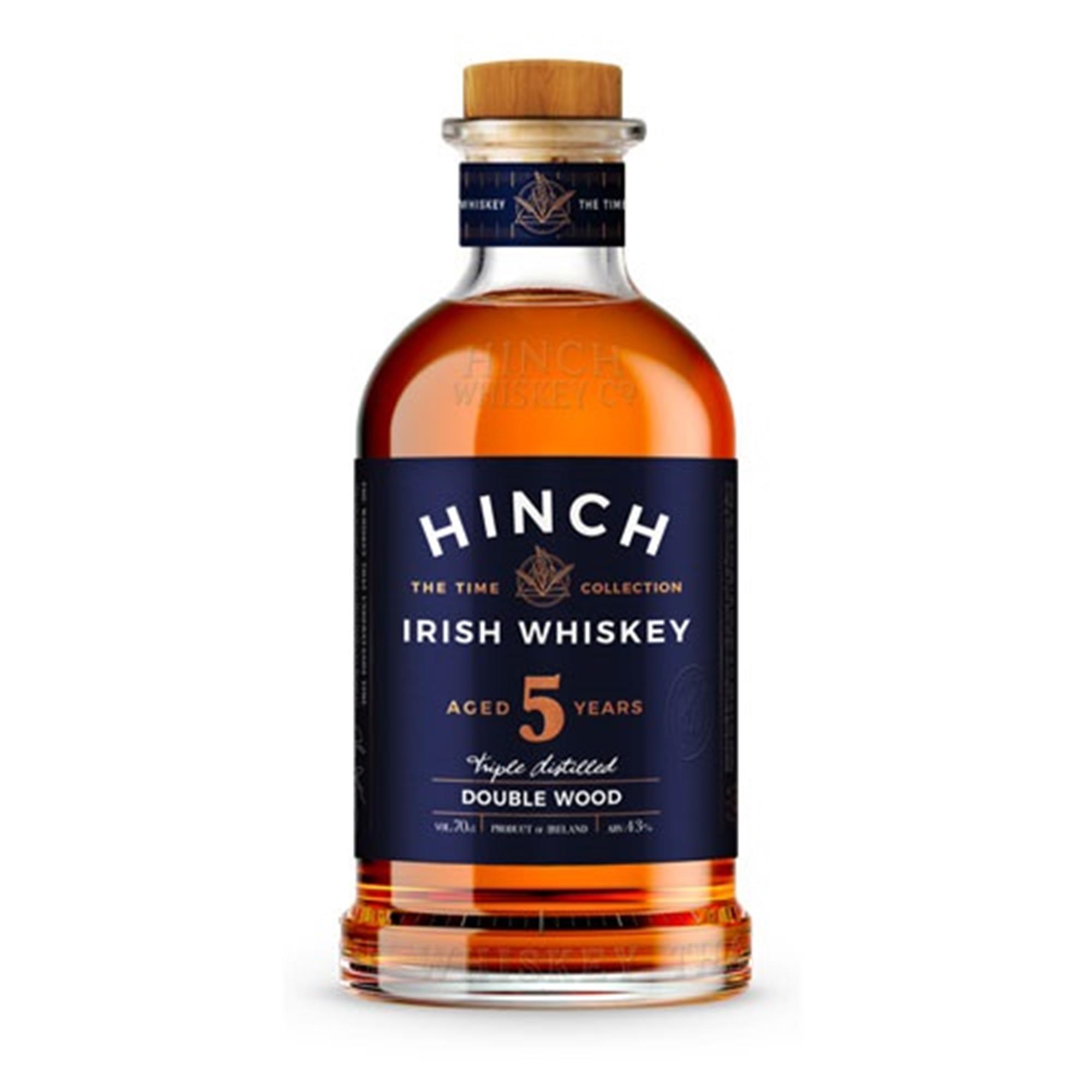 Hinch 5 years old Double Wood Irish Whiskey 70cl