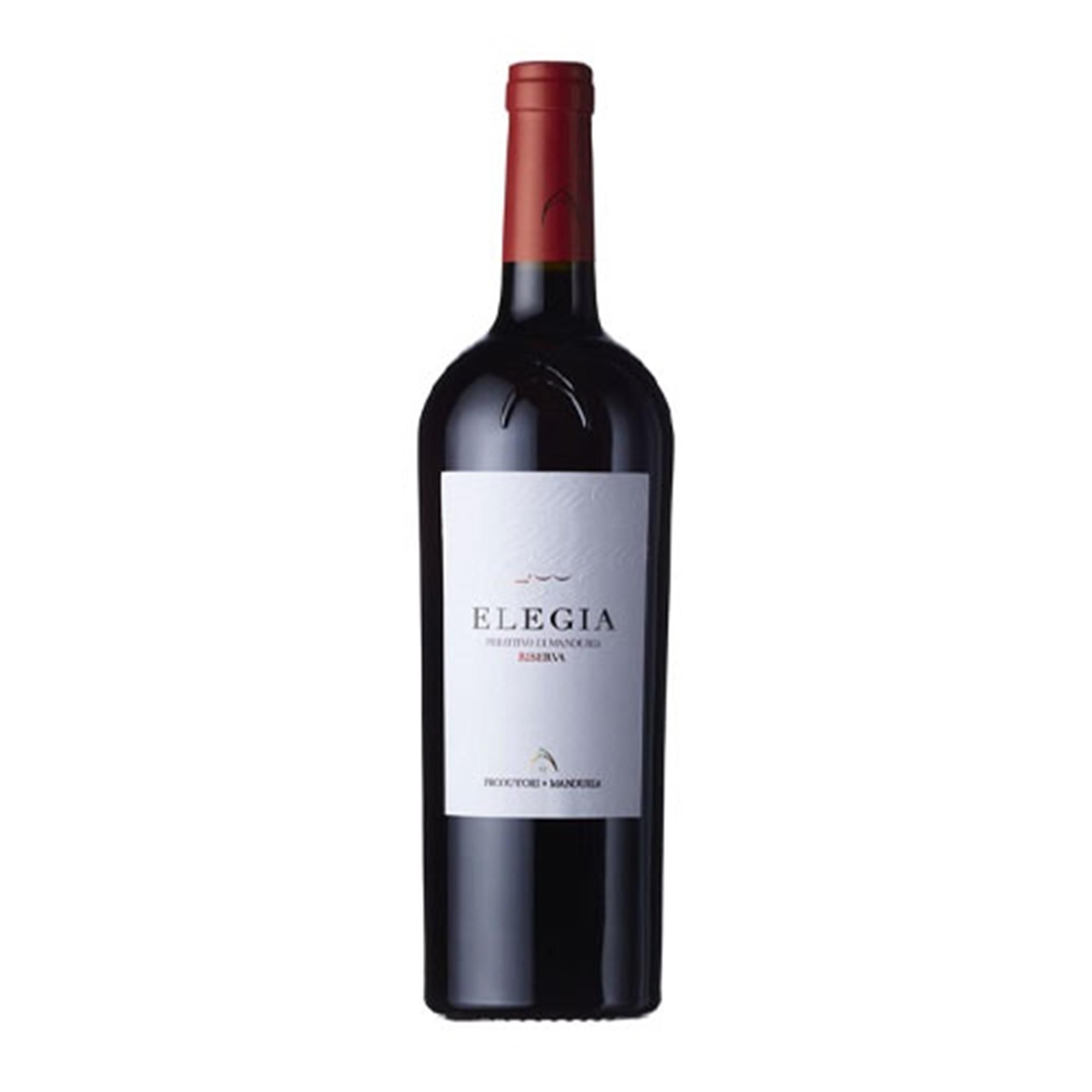 Elegia Primitivo Di Manduria Riserva Produttori Vini Manduria 2016 75cl