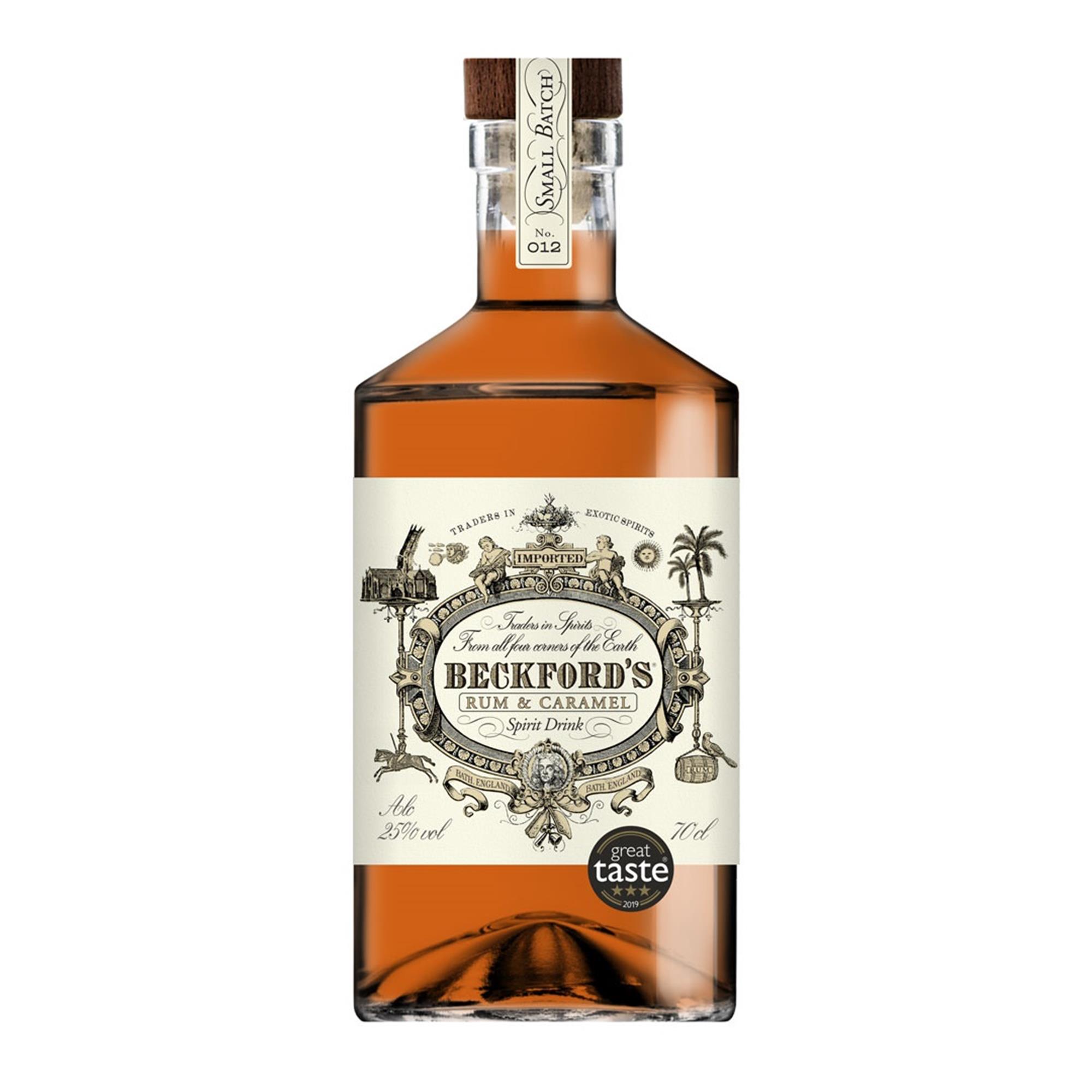 Beckford's Caramel Rum Spirit 25 70cl