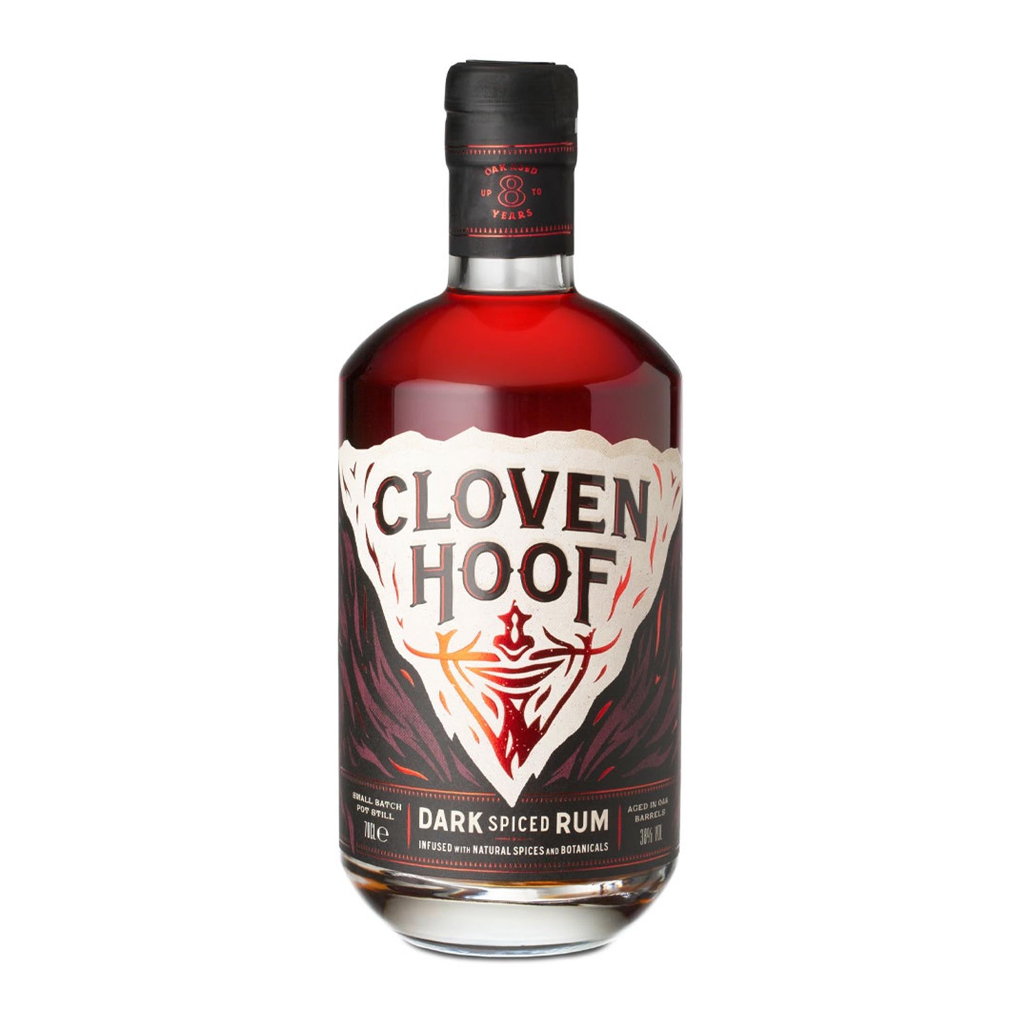 Cloven Hoof Dark Spiced Rum 70cl