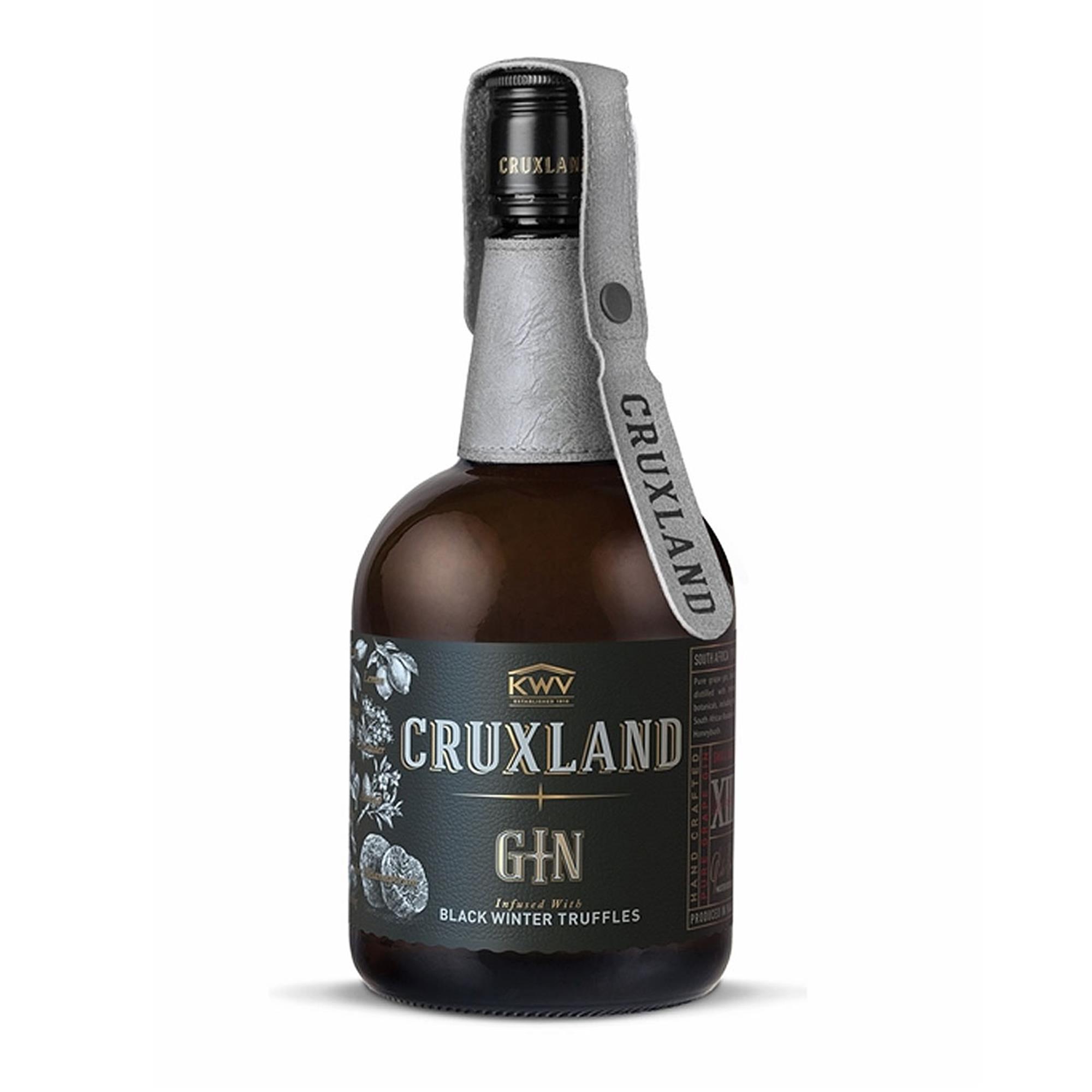KWV Cruxland Black Winter Truffle Infused Gin 70cl